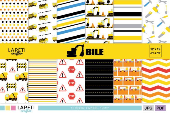 Download Construction Printable Paper Pack - Printable paper pack Collection